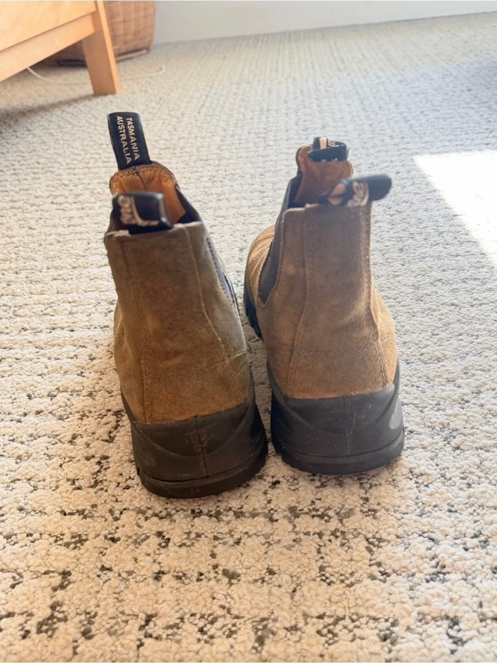 Blundstone Suede Boots Lugsole